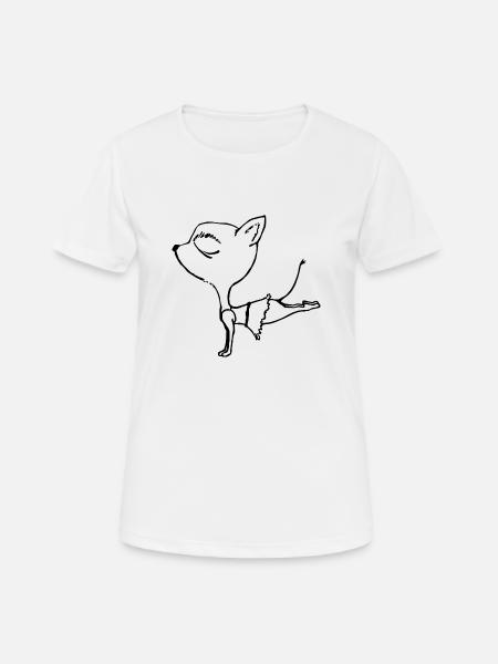 Chihuahua Dog - Women's Breathable T-Shirt - white