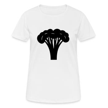 brocoli - T-shirt respirant Femme - blanc - Devant - AI Model Female 172 dark (172cm)