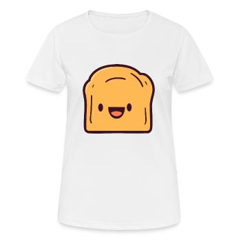 Tartine - T-shirt respirant Femme - blanc - Devant - AI Model Female 172 dark (172cm)
