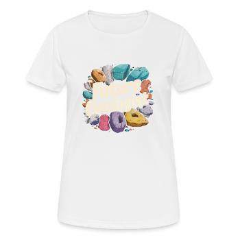 Future Geologist - Passion for Geology - Women's Breathable T-Shirt - white - Front - AI Model Female 172 dark (172cm)