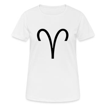 Aries - Women's Breathable T-Shirt - white - Front - AI Model Female 172 dark (172cm)