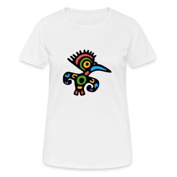 Maya Kultur, Lateinamerika - Frauen T-Shirt atmungsaktiv - Weiß - Vorne - AI Model Female 172 dark (172cm)