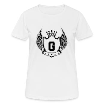 Coat of arms G - Women's Breathable T-Shirt - white - Front - AI Model Female 172 dark (172cm)