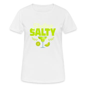 Sentir Margarita salée Cinco de Mayo - T-shirt respirant Femme - blanc - Devant - AI Model Female 172 dark (172cm)
