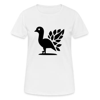 Paon - T-shirt respirant Femme - blanc - Devant - AI Model Female 172 dark (172cm)
