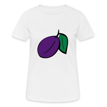 Prune - T-shirt respirant Femme - blanc - Devant - AI Model Female 172 dark (172cm)