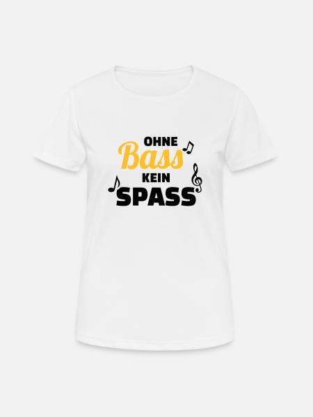 Chor - Frauen T-Shirt atmungsaktiv - Weiß