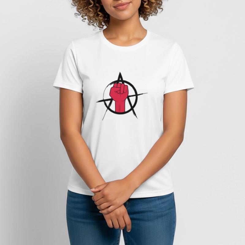 Faust logo anarchy design Women's Breathable T-Shirt