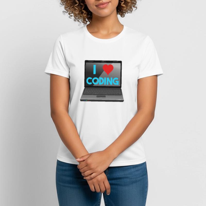 Programmieren, Programmierer, Informatiker Frauen T-Shirt atmungsaktiv