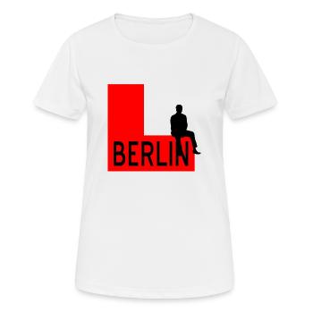 Berlin - Women's Breathable T-Shirt - white - Front - AI Model Female 172 dark (172cm)