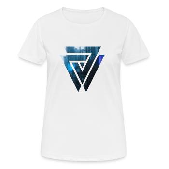 Corée Séoul - T-shirt respirant Femme - blanc - Devant - AI Model Female 172 dark (172cm)