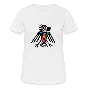 Maya Kultur, Lateinamerika - Frauen T-Shirt atmungsaktiv - Weiß - Vorne - AI Model Female 172 dark (172cm)