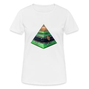 Cho Ku Rei Pyramid - Women's Breathable T-Shirt - white - Front - AI Model Female 172 dark (172cm)