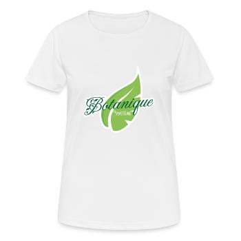 Botanique - T-shirt respirant Femme - blanc - Devant - AI Model Female 172 dark (172cm)
