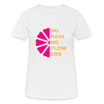 Florist Flower Plant Nature Gardener - Women's Breathable T-Shirt - white - Front - AI Model Female 172 dark (172cm)