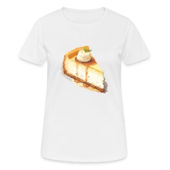 Cheesecake 2 - Women's Breathable T-Shirt - white - Front - AI Model Female 172 dark (172cm)