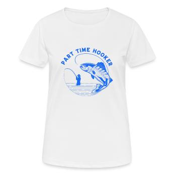 fisch, fisch, angeln, see, meer, angeln, fauna, exotisch - Frauen T-Shirt atmungsaktiv - Weiß - Vorne - AI Model Female 172 dark (172cm)