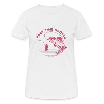 fisch, fisch, angeln, see, meer, angeln, fauna, exotisch - Frauen T-Shirt atmungsaktiv - Weiß - Vorne - AI Model Female 172 dark (172cm)