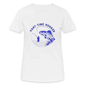 fisch, fisch, angeln, see, meer, angeln, fauna, exotisch - Frauen T-Shirt atmungsaktiv - Weiß - Vorne - AI Model Female 172 dark (172cm)