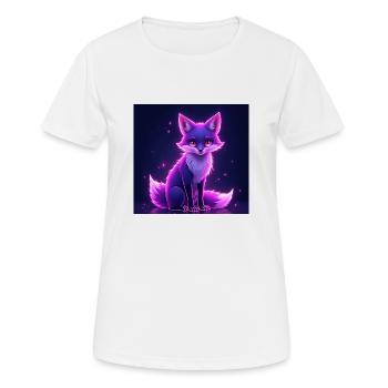 Cottagecore Fuchs - Frauen T-Shirt atmungsaktiv - Weiß - Vorne - AI Model Female 172 dark (172cm)
