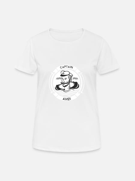 Ahoy - Women's Breathable T-Shirt - white