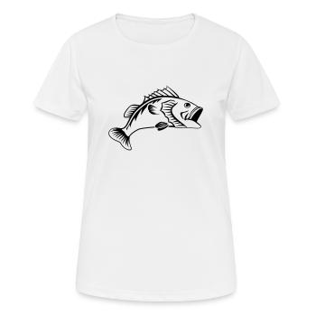 perch - Women's Breathable T-Shirt - white - Front - AI Model Female 172 dark (172cm)