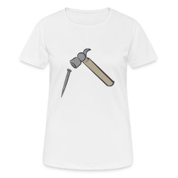 Hammer - Women's Breathable T-Shirt - white - Front - AI Model Female 172 dark (172cm)