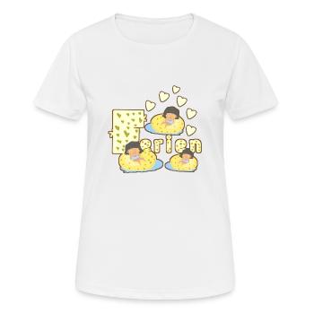 Vacation - Women's Breathable T-Shirt - white - Front - AI Model Female 172 dark (172cm)