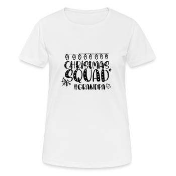 Christmas Squad - Most Likely - Funny Christmas - Women's Breathable T-Shirt - white - Front - AI Model Female 172 dark (172cm)