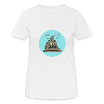 Leckeres Essen - Frauen T-Shirt atmungsaktiv - Weiß - Vorne - AI Model Female 172 dark (172cm)
