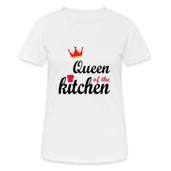 Weihnachtsgeschenke für Frauen - Frauen T-Shirt atmungsaktiv - Weiß - Vorne - AI Model Female 172 dark (172cm)