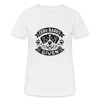 Null Bellen gegeben - Frauen T-Shirt atmungsaktiv - Weiß - Vorne - AI Model Female 172 dark (172cm)