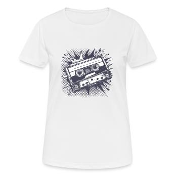 Tape Kasi - Women's Breathable T-Shirt - white - Front - AI Model Female 172 dark (172cm)