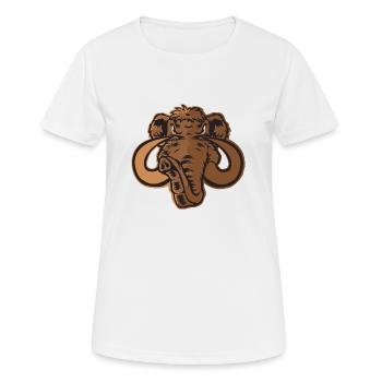 mammoth - Women's Breathable T-Shirt - white - Front - AI Model Female 172 dark (172cm)