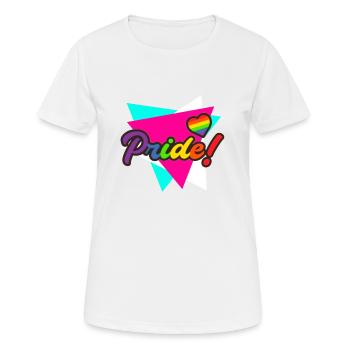 Gay pride - Women's Breathable T-Shirt - white - Front - AI Model Female 172 dark (172cm)