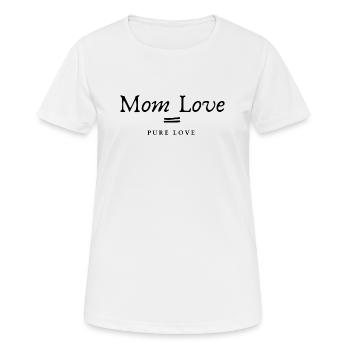 Mama shirt Geschenk zum Muttertag - Frauen T-Shirt atmungsaktiv - Weiß - Vorne - AI Model Female 172 dark (172cm)
