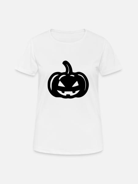 Citrouille - T-shirt respirant Femme - blanc