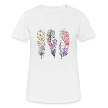 Pen - Women's Breathable T-Shirt - white - Front - AI Model Female 172 dark (172cm)