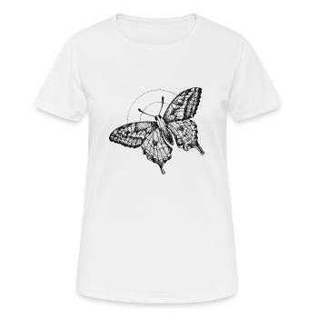 mite - T-shirt respirant Femme - blanc - Devant - AI Model Female 172 dark (172cm)