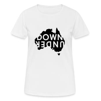 australia Down Under Landmark Australien - Frauen T-Shirt atmungsaktiv - Weiß - Vorne - AI Model Female 172 dark (172cm)
