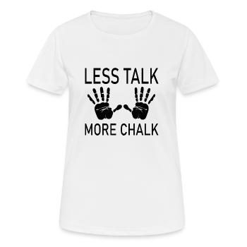 escalade - T-shirt respirant Femme - blanc - Devant - AI Model Female 172 dark (172cm)