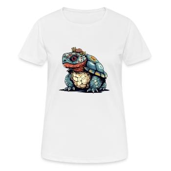 Zaza the streum - Women's Breathable T-Shirt - white - Front - AI Model Female 172 dark (172cm)