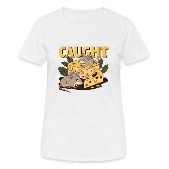 MOUSE - Women's Breathable T-Shirt - white - Front - AI Model Female 172 dark (172cm)