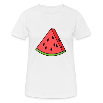 Watermelon - Women's Breathable T-Shirt - white - Front - AI Model Female 172 dark (172cm)