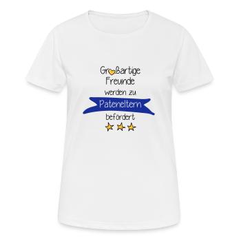 Großartige Freunde - Frauen T-Shirt atmungsaktiv - Weiß - Vorne - AI Model Female 172 dark (172cm)