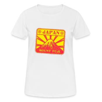 Voyage au Japon - T-shirt respirant Femme - blanc - Devant - AI Model Female 172 dark (172cm)