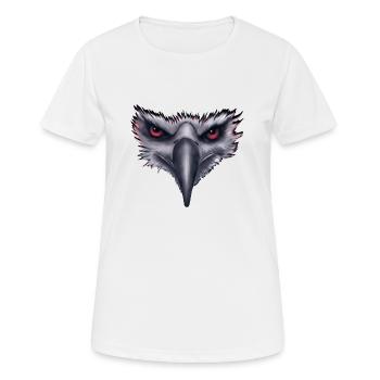 Adler Raubvogel - Frauen T-Shirt atmungsaktiv - Weiß - Vorne - AI Model Female 172 dark (172cm)