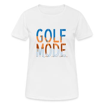 awesome golf shirt gift golf club golfdad golflove - Frauen T-Shirt atmungsaktiv - Weiß - Vorne - AI Model Female 172 dark (172cm)