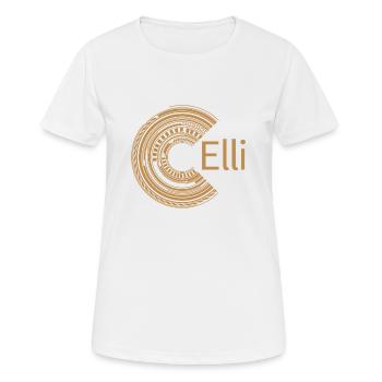For Elli - Women's Breathable T-Shirt - white - Front - AI Model Female 172 dark (172cm)
