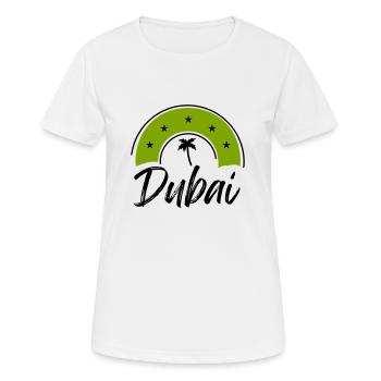 Dubai - Women's Breathable T-Shirt - white - Front - AI Model Female 172 dark (172cm)